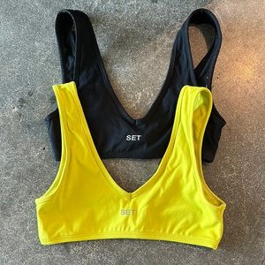 Brand new rived V bra